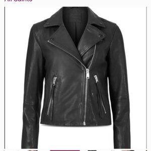 ALLSAINTS Dalby Leaher Biker Jacket